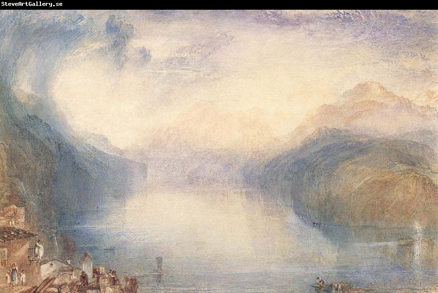 J.M.W. Turner The Bay of Uri from above Brunnen